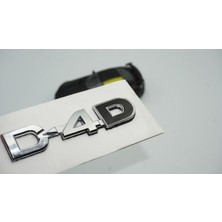 Dk D4D Rav4 Toyota Camry Hilux Verso Bagaj Krom Abs Yazı Logo Arma