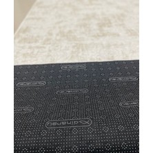 Dinarsu Jel Kaymaz Halı Asos Nevra Krem Kaymaz Taban Yolluk Yıkanabilir Halı Krem Düğüm Saçaklı
