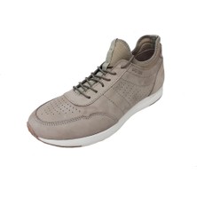 Greyder 14672 Vizon Renk Hakiki Nubuk Deri Erkek Sneaker