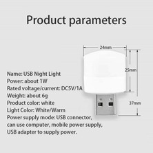 Electroon 1W USB Mini LED Lamba Beyaz