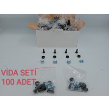 Rack Kabin Vida Somun Seti 100 Adet