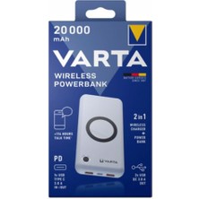 Varta   Power Bank Wireless  20.000 Mah ve  15.000 Mah Ikili Set