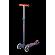 Micro Scooter Maxi Micro Deluxe Foldable LED Navy/red MMD133