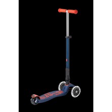 Micro Scooter Maxi Micro Deluxe Foldable LED Navy/red MMD133