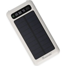 Yosonda A79 20000 Mah Solar Şarj Özellikli 4in1 Ekranlı Powerbank