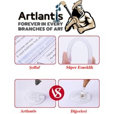 Artlantis Ince Sıcak Silikon Mum 10 Adet 1 Paket Mum Çubuk Silikon Ince Silikon Tabanca Yedeği Ince 1 Paket