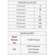 Tutku Kadın Ribana Bato Kilot 3 Gri 3 Kırmızı 6'lı