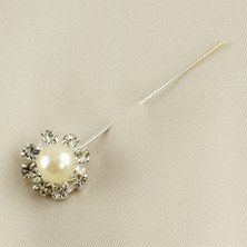 Feryal Inci Taşlı Eşarp Iğnesi