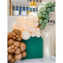 Best Parti Karamel-Okaliptus-Somon Balon Seti 50 Adet