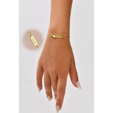 Nida Jewelry 925 Ayar Gümüş Kalp Isim Bileklik