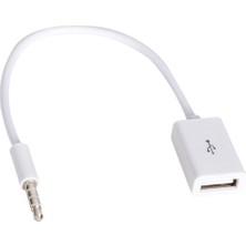kzy mobilyal Powermaster PM-33294 Usb Dişi To Aux Stereo 3 Boğumlu Kablo