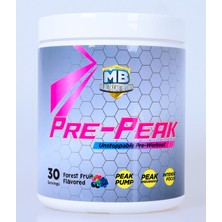 Mb Health&Nutrition Pre-Peak 630gr Unstoppable Pre-Workout