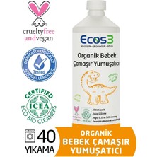 Ecos3 Organik Bebek Çamaşır Yumuşatıcı 1000 ml