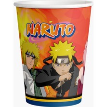 Parti Furyası Naruto Doğum Günü Konsepti Afişli 16 Kişilik Naruto Doğum Günü Seti 