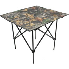 Gray Wolf Ahşap Katlanır Kamp Masası (Orman Desen)