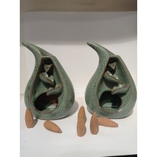 Özşifa Hediyelik Seramik Geri Akış Şelale Tütsülük