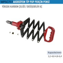 Wpro Wp Körüklü Pop Perçin Tabancası SC-711  3,2mm - 6,4mm WPSC711