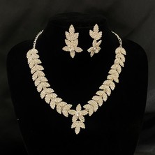 Lüks Düğün Aksesuarları Yıldız Takı Seti