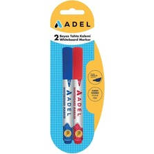 Adel Beyaz Tahta Kalemi 2'li
