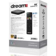Dreamstar I4 Tv Box 4gb Ram 32 GB Hafıza Android 12