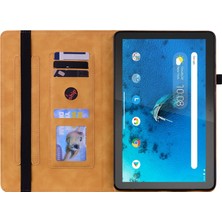 Zhkj Shop Lenovo Tab M10 TB-X605 Sarı Için Tablet Kılıfı (Yurt Dışından)