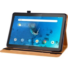 Zhkj Shop Lenovo Tab M10 TB-X605 Sarı Için Tablet Kılıfı (Yurt Dışından)