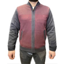 Blues Moda moda Astarlı Cepli Fermuarlı Çelik Örgü Ceket Hırka
