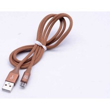 Metal Uçlu 8600 Micro USB Kablo