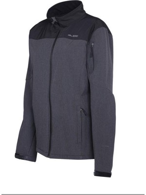 Alpınıst Alpine Erkek Softshell Ceket Antrasit-Siyah L