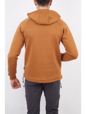 Alpınıst Delta Kapşonlu Sweatshirt Hardal Xlarge