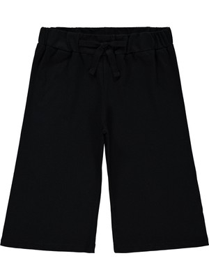 Civil Girls Kız Çocuk Kapri 6-9 Yaş Siyah