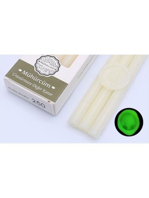 Profisher Mühür Mumu Çubuk 11MMX120MM 10 Lu Paket Model: 250 Yeşil Fosforlu