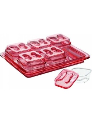 Moonstar Tepsili Kahvaltılık Set Tepsili 6 Parça