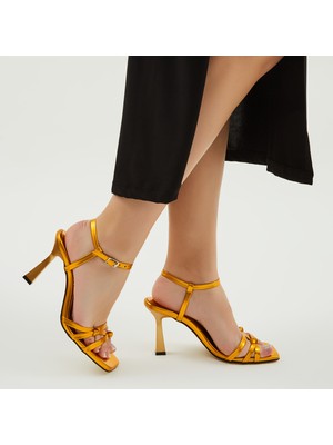 Tamer Tanca Kadın Vegan Topuklu Ayakkabı 828 8192 Bn Sndlt Y23