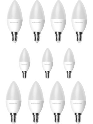 Panasonic Led Ampul 5W E14 Beyaz Işık 10 Adet Orijinal Kutulu