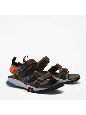 Timberland Garrison Trail Webbing Sandal Kahverengi Erkek Sandalet TB0A5TAT1101