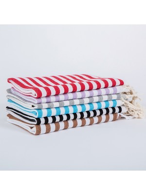 Kyver Akasya %100 Pamuk Plaj, Hamam Peşkir, El, Baş, Banyo, Misafir, Havuz, Spa Havlusu 45 x 90  Cm