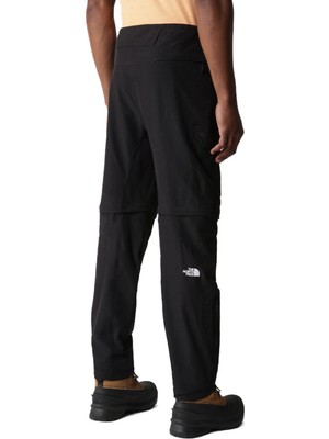 The North Face M Exploration Conv Reg Tapered Pant Erkek Outdoor Pantolonu NF0A7Z95JK31 Siyah