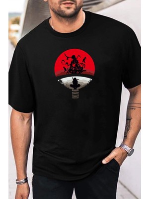 Trendypassion Unisex Itachi Uchiha Baskılı T-Shirt