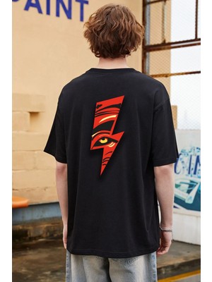 Trendypassion Unisex Yıldırım Baskılı T-Shirt