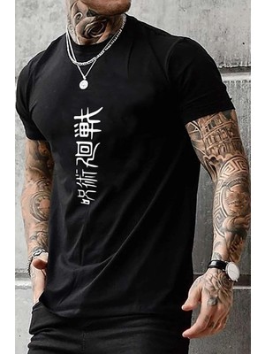 Trendypassion Unisex Jujutsu Kaisen Baskılı T-Shirt
