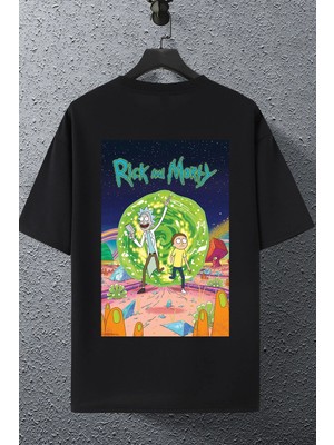 Trendypassion Unisex Rick And Morty Baskılı T-Shirt