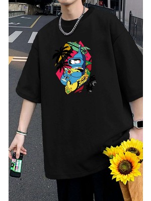 Trendypassion Unisex Crazy Banana Baskılı T-Shirt