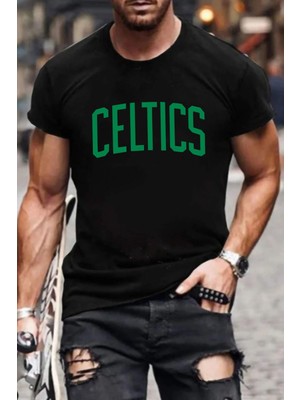 Trendypassion Unisex Celtics Baskılı T-Shirt