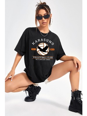 Trendypassion Unisex Karasuno Baskılı T-Shirt