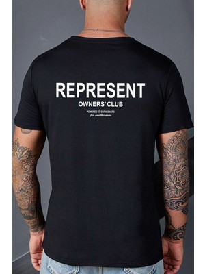 Trendypassion Unisex Represent  Baskılı T-Shirt