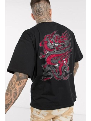 Trendypassion Unisex Chinesebox Baskılı Tshirt