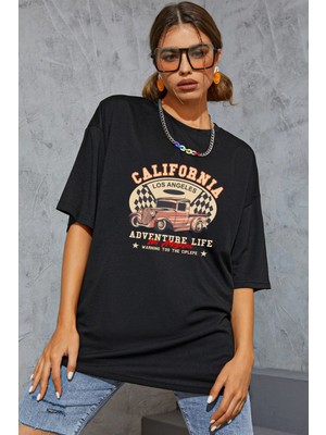 Trendypassion Unisex California Baskılı T-Shirt