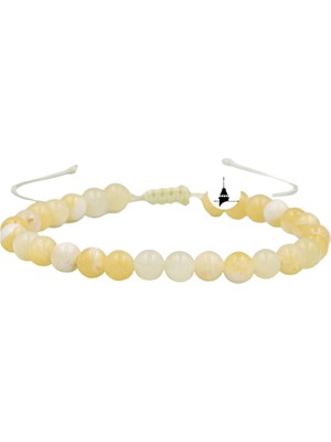 Osmanlı Doğal Taş Aragonit 6 mm Merdiven Kapama Doğal Taş Bileklik