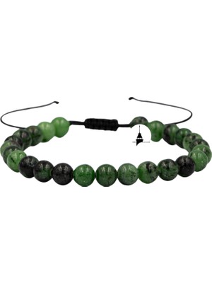 Osmanlı Doğal Taş Anyolit 6 mm Merdiven Kapama Doğal Taş Bileklik